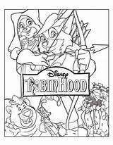 Coloring Pages Disney Movie Covers Book Hood Robin Kids Princess Movies Choose Board Boys Uploaded User Printable sketch template