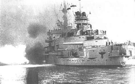 battleship naval ww float germany painting ships september  poland