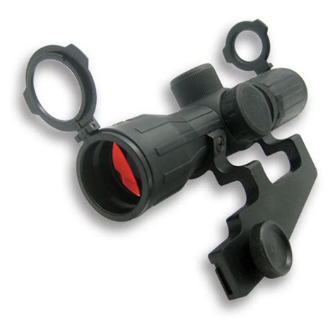 ncstar xe red green illuminated p sniper reticle compact rubber tactical scope mini