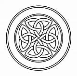 Celta Celtas Keltische Redondo Wikinger Malvorlagen Knots Betwixt Patches sketch template