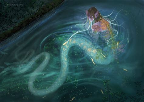 artstation water snake