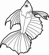 Fish Coloring Pages Fishing Realistic Printable Ocean Bass Drawing Color Goldfish Pole Real Smallmouth Kids Ice Getcolorings Getdrawings Scales Print sketch template