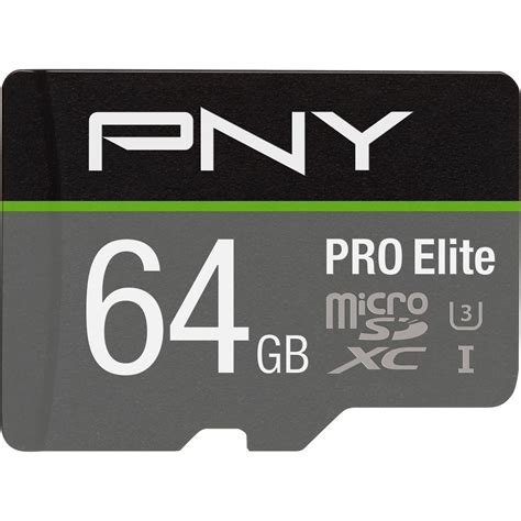 pny gb pro elite microsdxc memory card