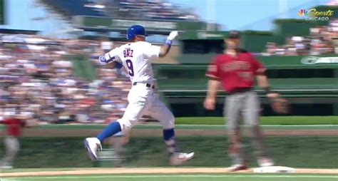 javier baez pinch hit for the cubs but this didn t make