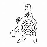 Kleurplaat Poliwhirl Leukvoorkids Pokémon Kleurplaten sketch template