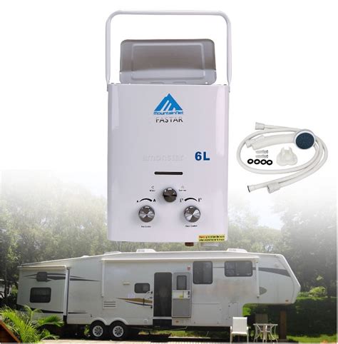 2019 lpg tankless water heater 6l portable tankless camping propane rv