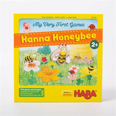 Haba My Very First Game Hanna Honey Bee Conscious Craft