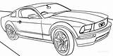 Mustang Coloring Pages Car Fast Cars Ford Furious Gt Kids Camaro Drawing Printable Cool Outline Print Pdf Chevrolet Exotic Cool2bkids sketch template