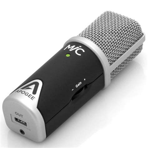 apogee mic   usb mikrofon  ipad iphone og mac gearmusic