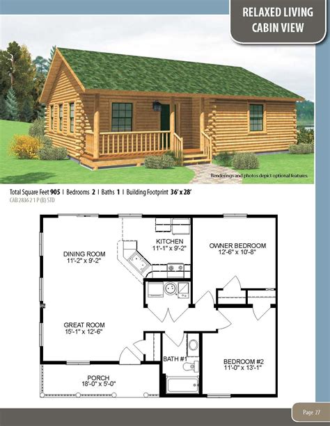 cabin view visit  website  learn    custom homes