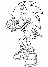 Sonic Coloring Pages Boom Drawing Printable Color Print Getcolorings Getdrawings Paintingvalley sketch template