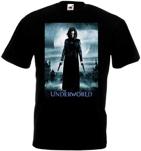Screen Printing T Shirts Printed O Neck Short Sleeve Mens Underworld V2