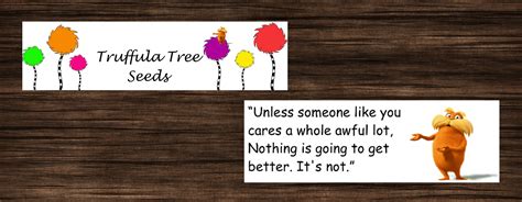 truffula tree seeds  topper printables  mom