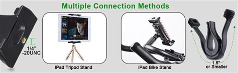 jubor bike tablet holder portable bicycle car phone tablet mount  indoor gym treadmill