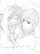 Couple Anime Coloring Pages Cute Couples Drawing Colouring Perfect Getcolorings Getdrawings Template Printable Color Print Drawings Paintingvalley Colorings sketch template