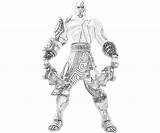 Anneaux Des Seigneur Kratos Coloriages sketch template