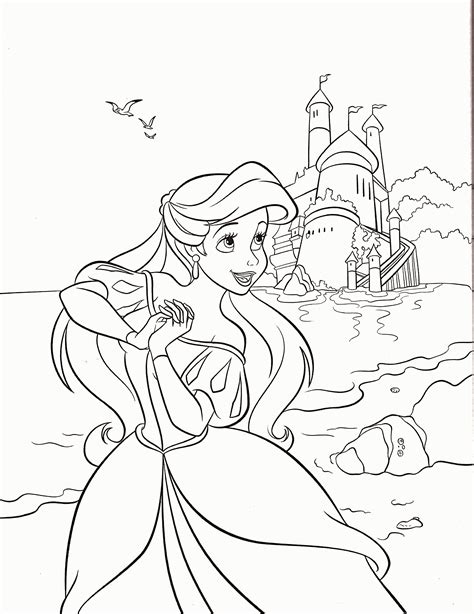 illogico  full size disney princess coloring pages printable