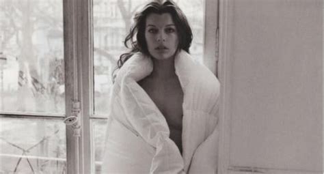 Milla Jovovich Totally Naked For Purple Magazine