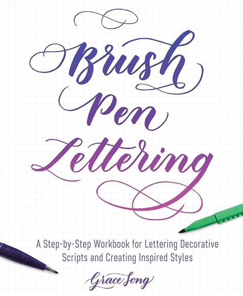 brush lettering     learn brush lettering tutorial