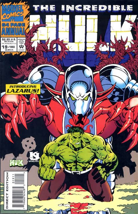 Incredible Hulk Annual 19 Review Sep 1993 Dead Man S Hand