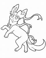 Pokemon Sylveon Coloring Pages Eevee Sheets Fairy Type Lineart Procoloring Pikachu Tsaoshin Lines Preschoolers Drawing Comments Types Horse Deviantart Getdrawings sketch template