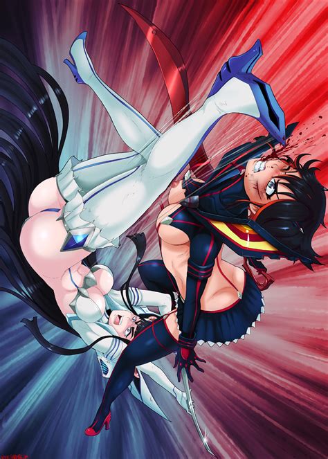 read [realshadman] ryuko vs sastsuki kill la kill english hentai online porn manga and doujinshi