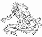 Legends Coloring Dibujos Werewolf Kui Ka Pasao Talbain Mas sketch template