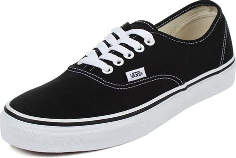 vans  authentic shoes  black