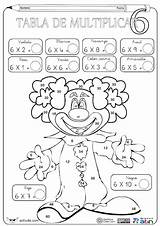 Tablas Multiplicar Actividades Imprimir Aula Ejercicios Actiludis Seleccionar Elena Matematicas sketch template