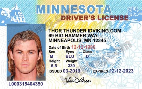 minnesota mn drivers license psd template  idviking  scannable fake ids