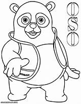 Oso Agent Special Coloring Pages Colorings sketch template