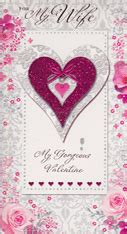 valentine wife cards wife