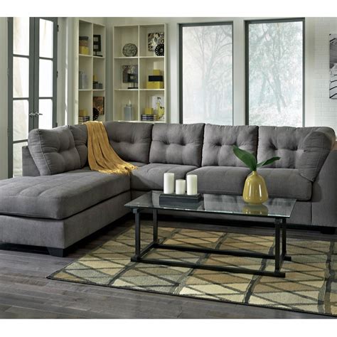 benchcraft maier  pc sectional sofa  left corner chaise sofas couches furniture