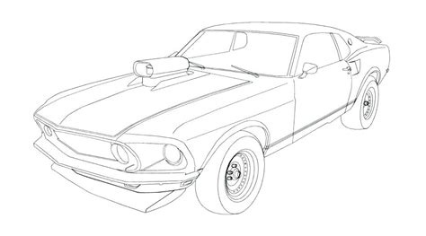 mustang  printable mustang cars coloring page coloring home