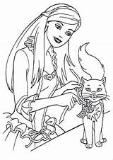 Barbie Coloring Pages Outrageous Template Templates Colouring Pdf sketch template