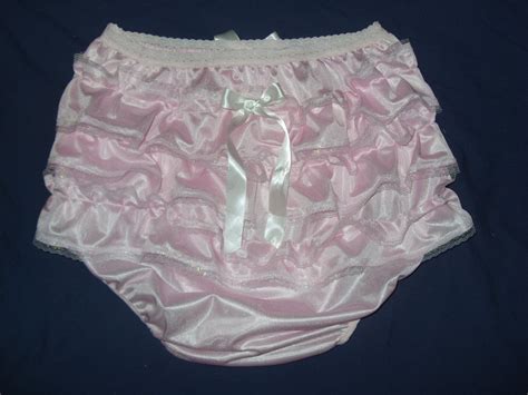adult baby sissy pink ruffle butt diaper  studiofantasywear