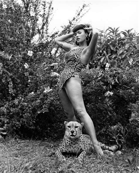 bettie page and the iconic cheetah pinups here s the story behind the