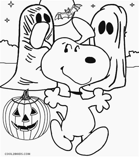 effortfulg peanuts halloween coloring pages