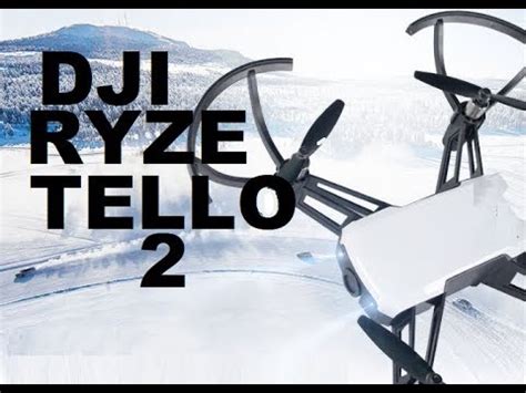 dji ryze tello  camera quality  test high wing high altitude review youtube