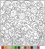 Strawberries Snail sketch template