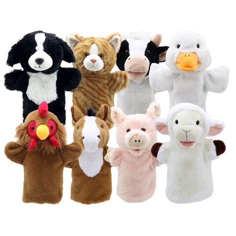 farm animals puppets pack   gls educational supplies