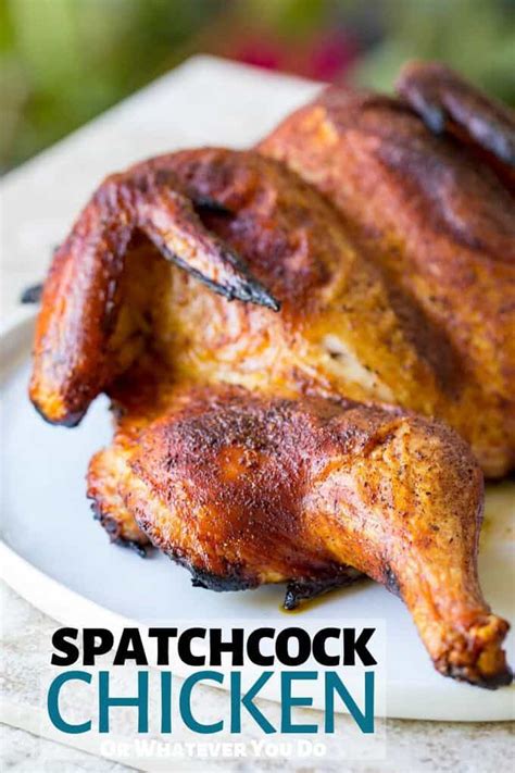 Traeger Spatchcock Chicken Smoked Pellet Grill Whole Chicken Recipe
