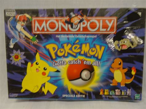 hasbro monopoly pokemon gotta catch em all special