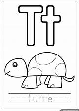 Coloring Alphabet Pages Letters Turtle Letter Sheets Kids Englishforkidz Capital Choose Board Find sketch template