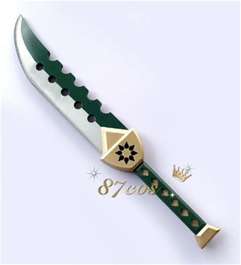 the seven deadly sins meliodas knife scabbard dagger cosplay props