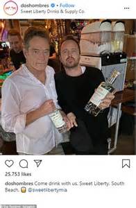 Breaking Bad S Aaron Paul And Bryan Cranston Serve Up Their New Mezcal