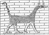 Ishtar Babylon Lessons Giraffe Babilonesi sketch template
