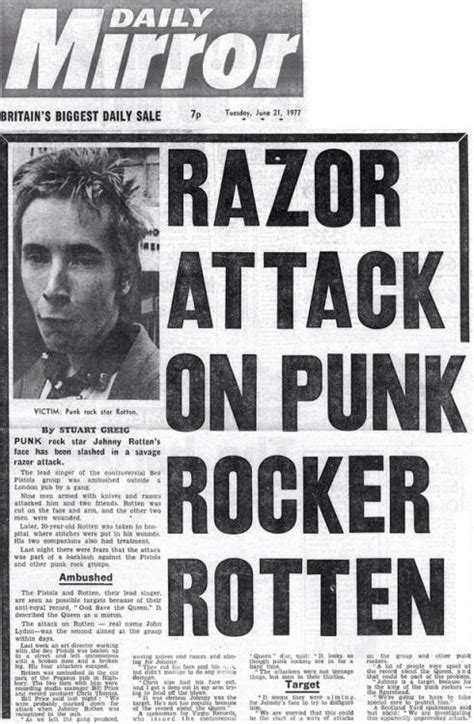 Razor Attack Great Bands Cool Bands 1970s Punk God Save The Queen