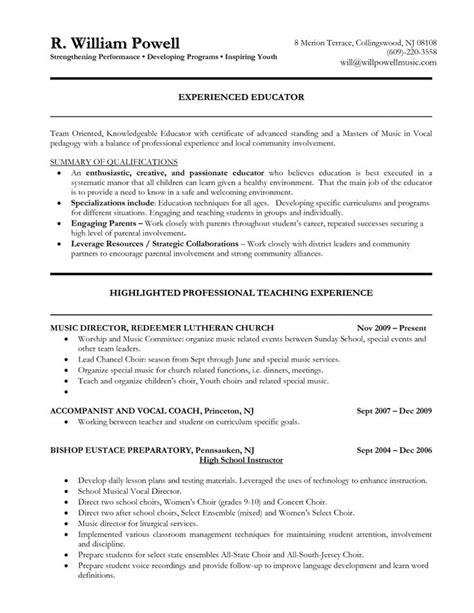 special education teacher resume examples   teaching resume