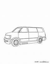 Van Chevy Coloring Pages Color Print Truck Hellokids sketch template